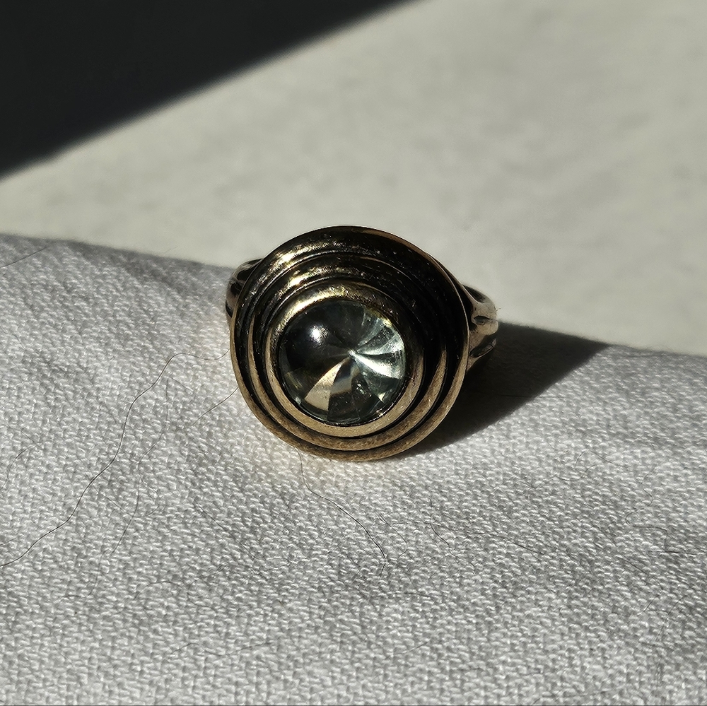 Green Amethyst In Copper setting - Picture 8 of 9
